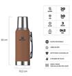 Termo STANLEY 10297-043 Mate System 1.2L Tostado